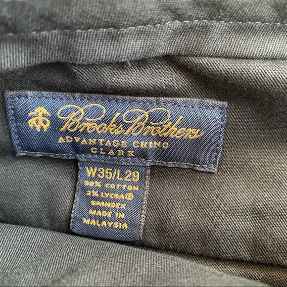 NWT! Brooks Brothers Advantage Chino, W35/L29 - Picture 4 of 7